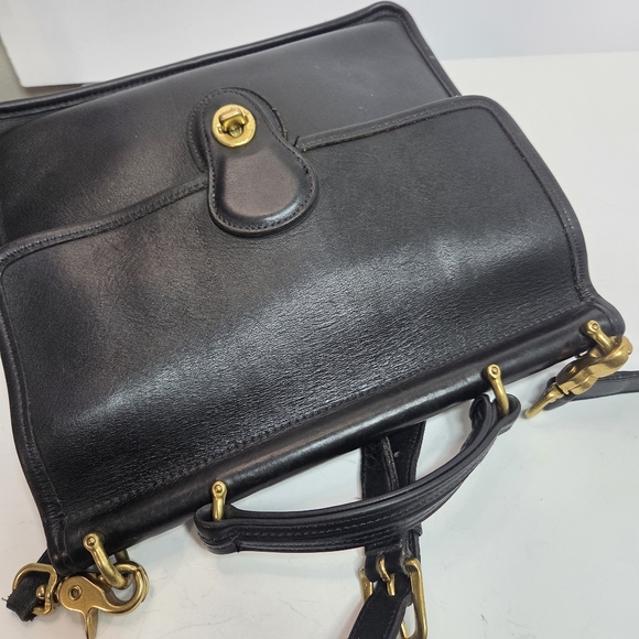 vtg coach willis station no. 9927 top handle crossbody gold hardware 90s y2k - Picture 7 of 16